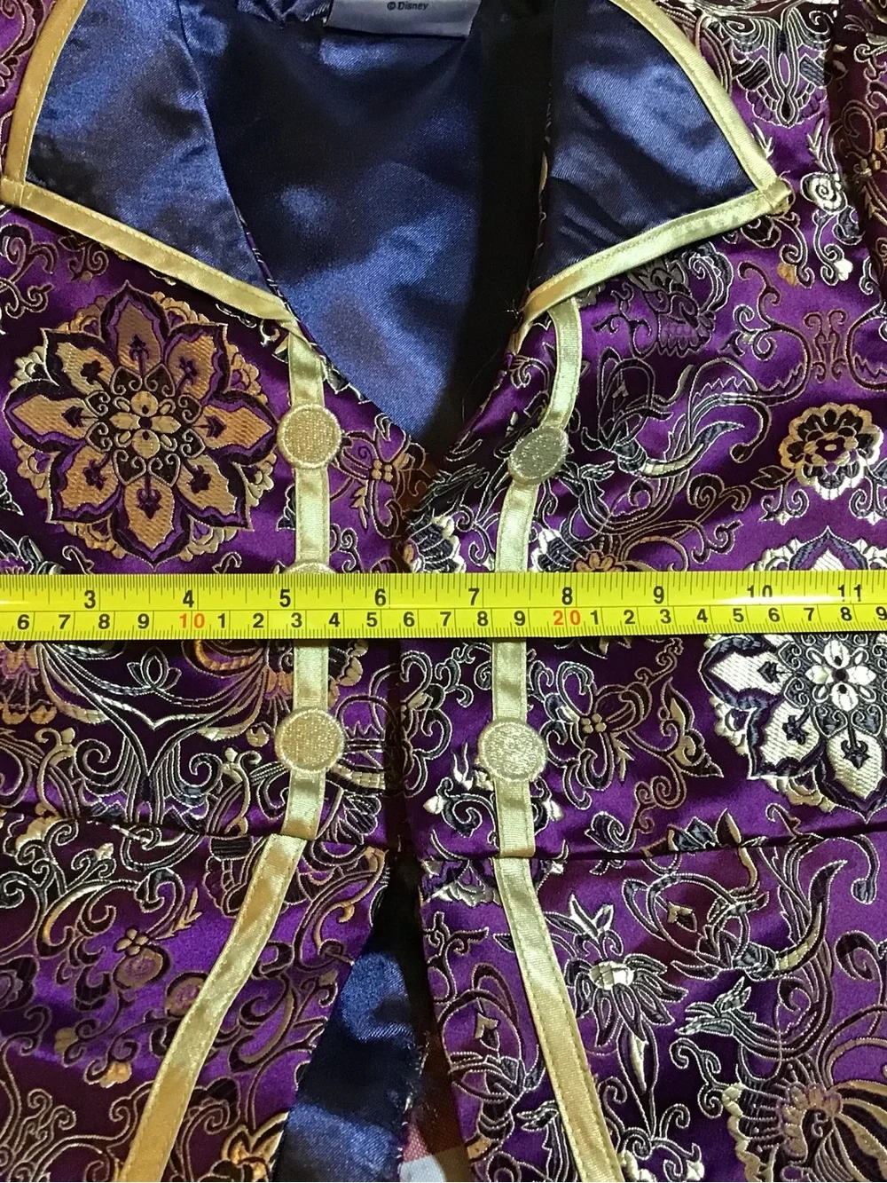 Disney Cruiseline halloween costumer jacket/vest  child size small